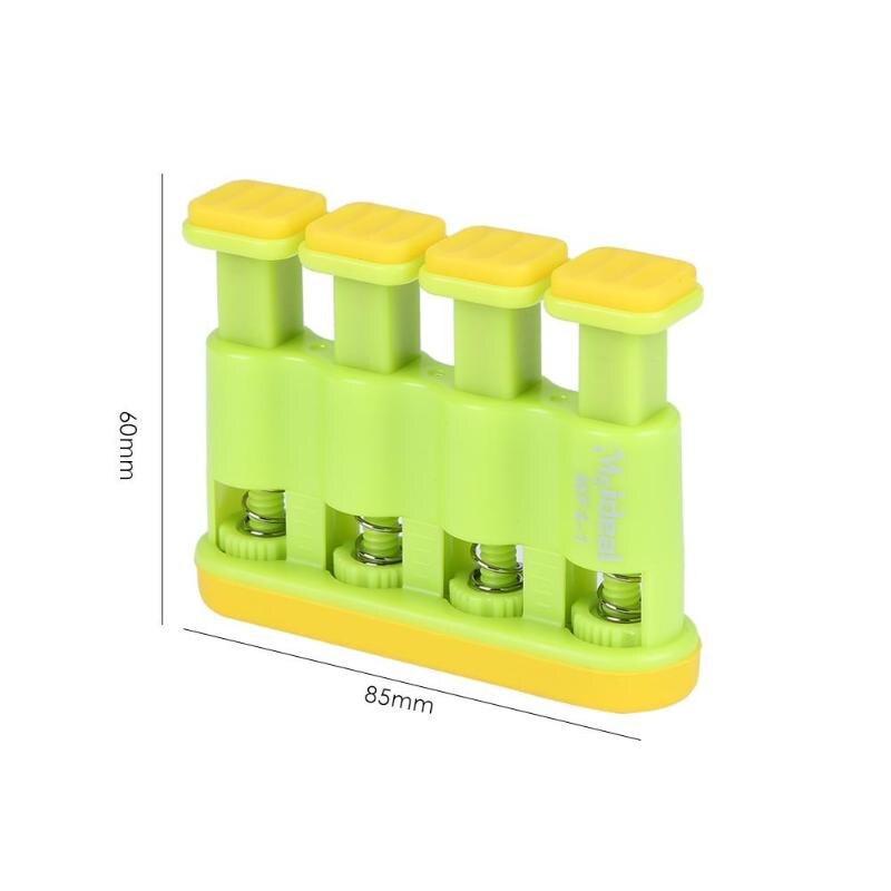 ABS Guitar Finger Exerciser Piano Guitar Finger Power Train Hand Finger Trainig Adult Kids Grip Exerciser Exerciser Equipments: Green