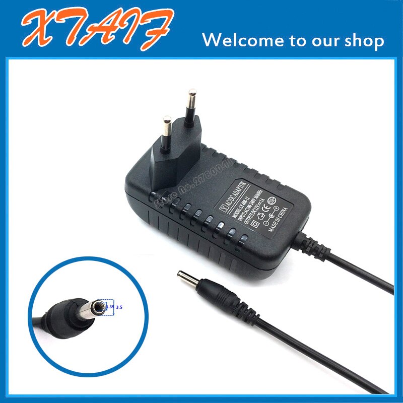 1 STKS 12V1A AC 100 V-240 V Converter Adapter DC 12 V 1A 1000mA Voeding EU Plug DC 3.5mm x 1.35mm
