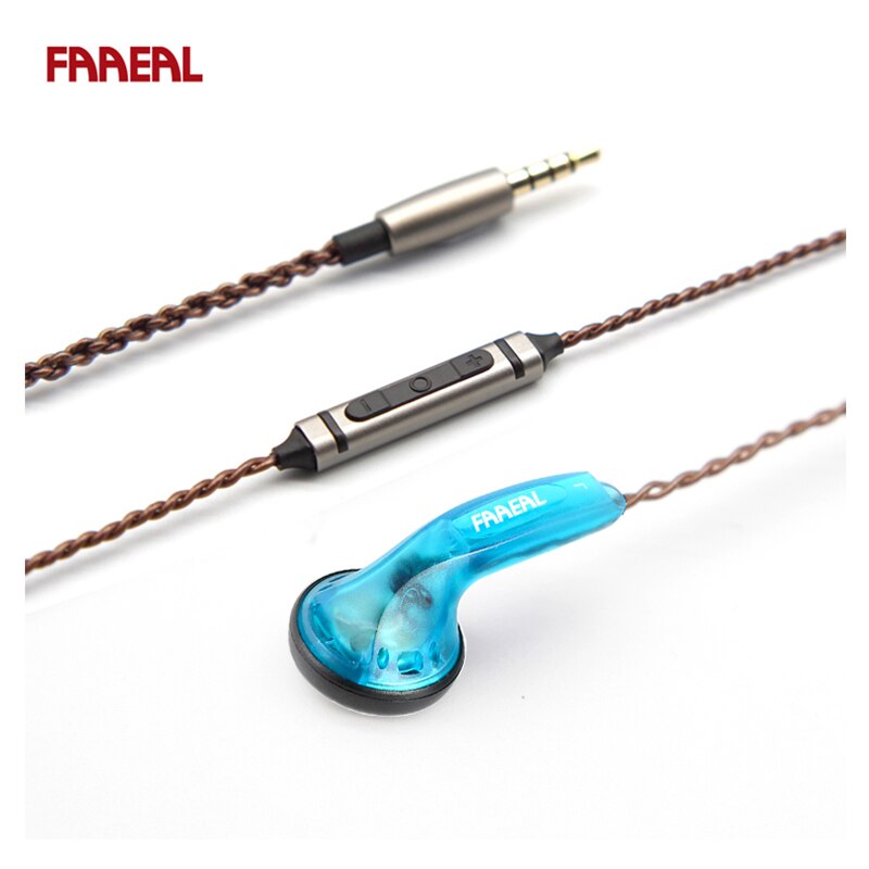 Faaeal Iris 1.0/2.0 Hifi In-Ear Oortelefoon 32Ohm Diy MX500 Bass Geluidskwaliteit Muziek Oortelefoons Dj Koptelefoon universele 3.5Mm Jack