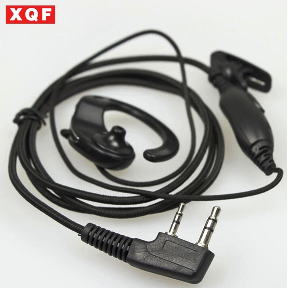 Oppxun Earphone For Baofeng UV-5R Two Way Radio black