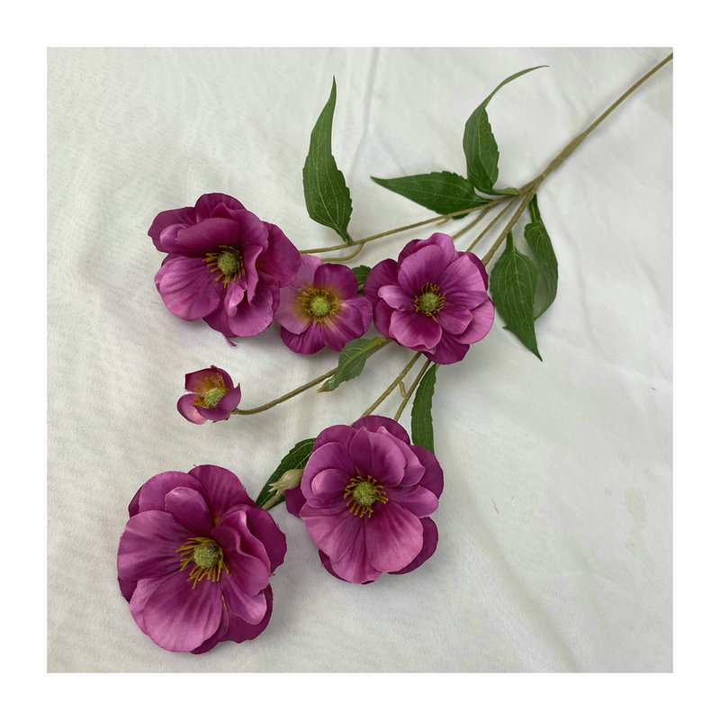 Kunstmatige Vlinder Tak Roze Blauw Zijden Nep Bloemen Thuis Woonkamer Bloemstuk Simulatie Viooltje Bloemen Decoratie