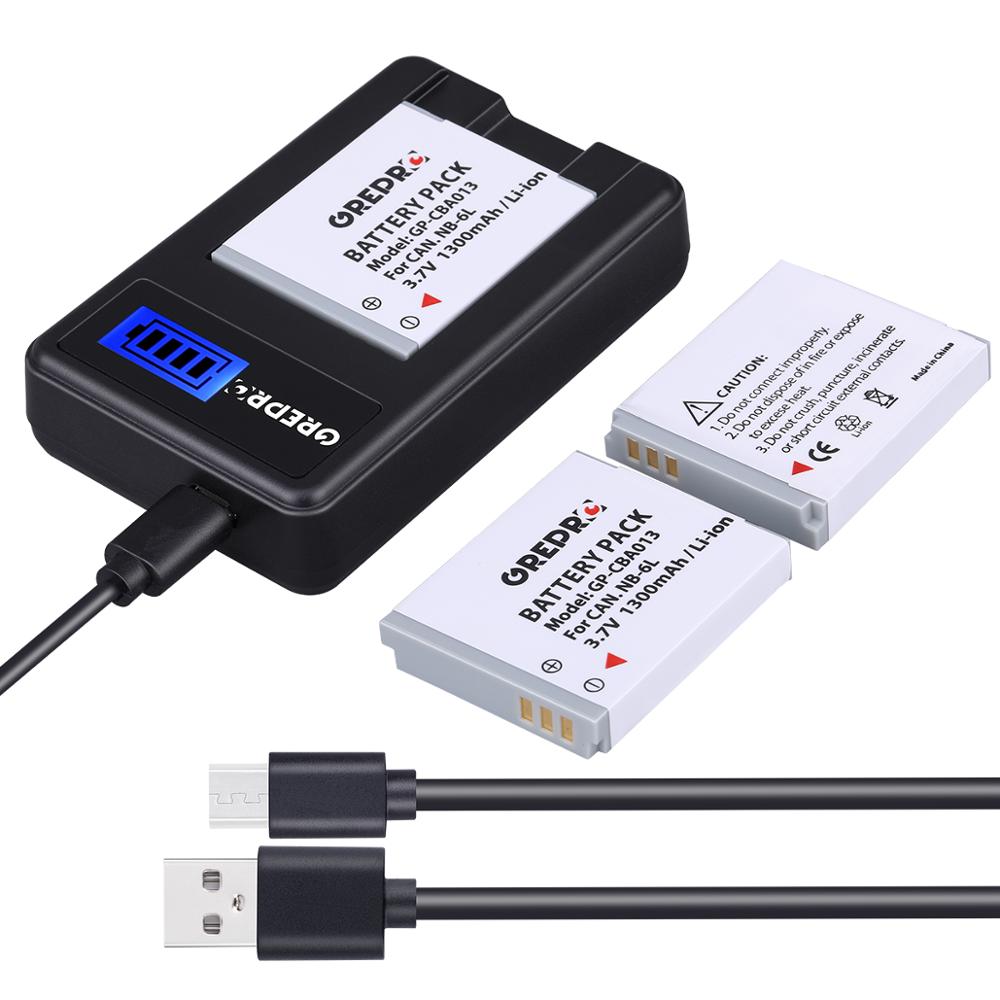 4x NB-6L NB-6LH Nb 6L Camera Batterij Voor Canon Ixus 310 SX240 SX275 SX280 SX510 SX500 Hs 95 D10 S120 s200 105IS 200IS 210IS 85IS