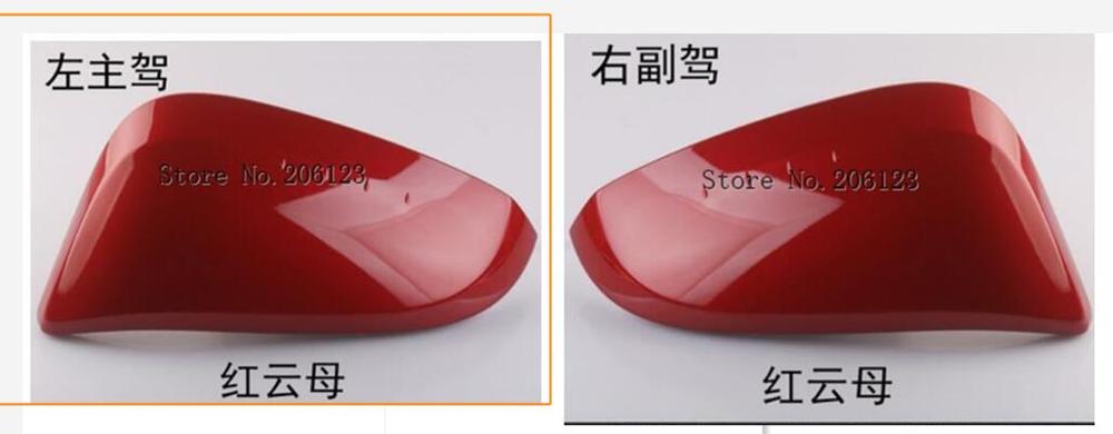for toyota rav4 rav 4 xa50 accessories plastic chrome rear side view rearview mirror trim cover: h