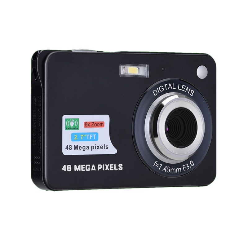 Digital Camera HD Display Video Camera Anti-Shake Camcorder 2.7 Inch Mini Camera