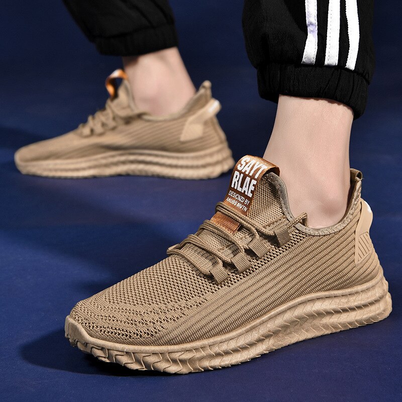 Xiaomi lette løbesko åndbare joggingsko med snøre til mænd sneakers anti-lugt mænds fritidssko