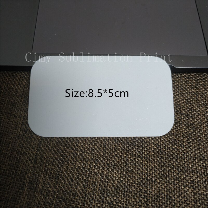 Blank Sublimation Metal Plate: Rectangle 001