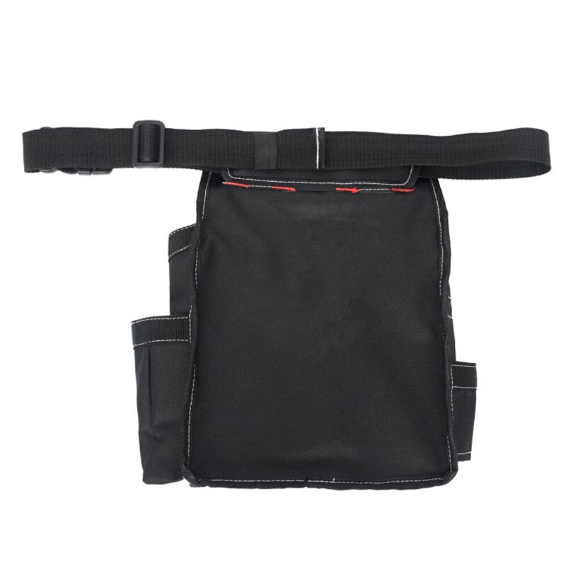 Waist Bag Oxford Cloth Tool Pocket Small Belt Pouch Tool Holder with Adjustable Nylon Belt for Electricians Garden