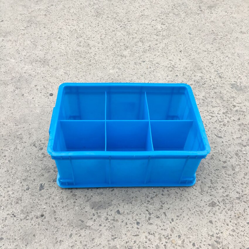 6 Grids Plastic Storage Box Rectangular Compartments Small Parts Accessories Box Case Container Multifunctional Turnover Box