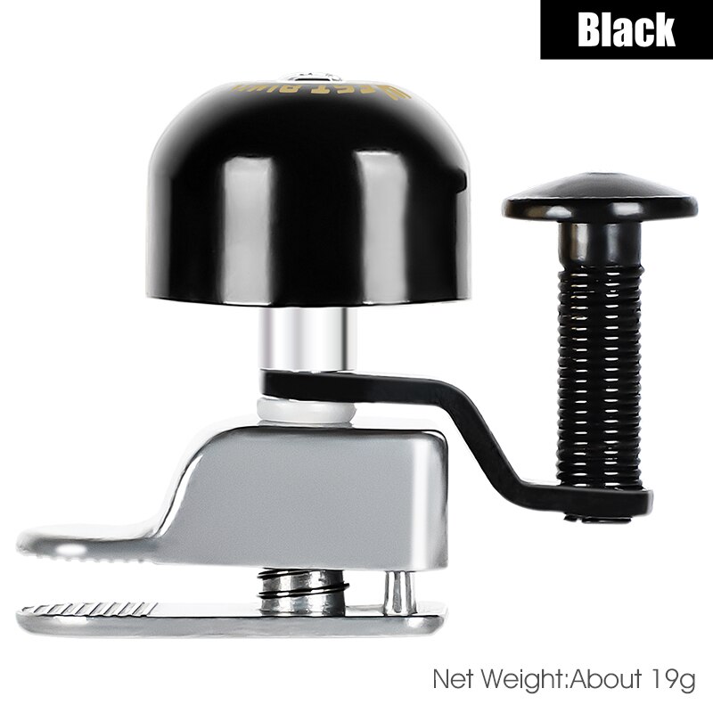 WEST BIKING Road Bike Bell Retro Ultralight Handlebar Horn Safety Alarm Aluminum Alloy Copper Bike Accessories MTB Bicycle Bell: Mini Black