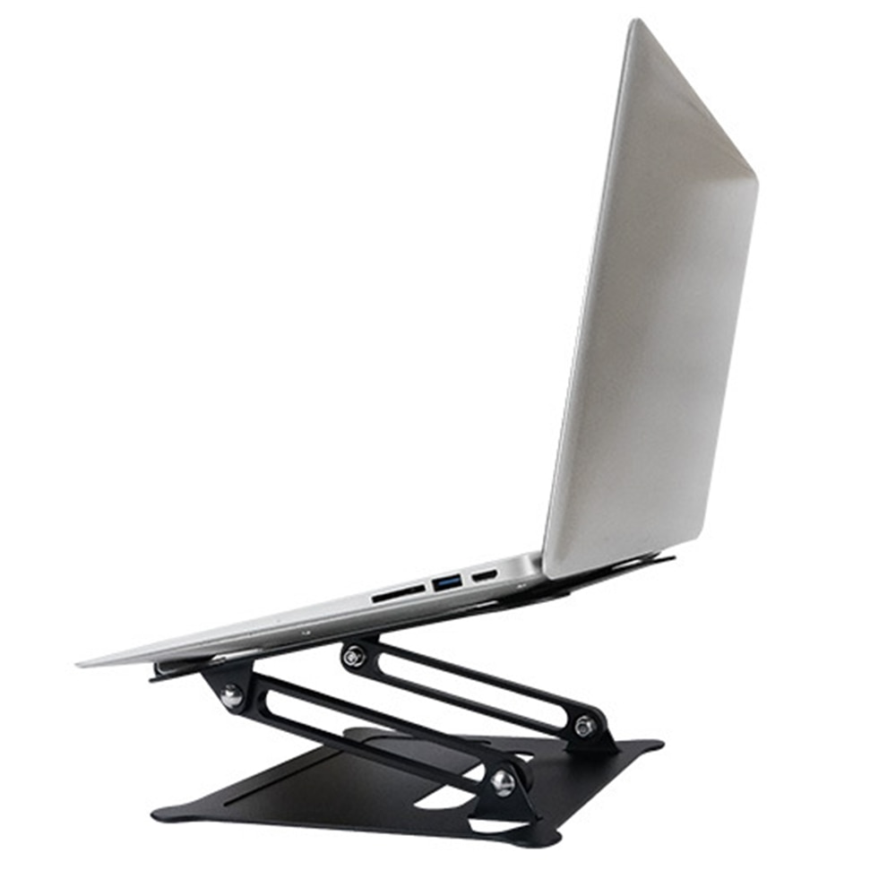 Verstelbare Opvouwbare Aluminium Laptops Stand Desktop Tablet Houder Tafel Pc Beugel Kijkhoek Voor Ipad Voor Xiaomi Tafel Pc