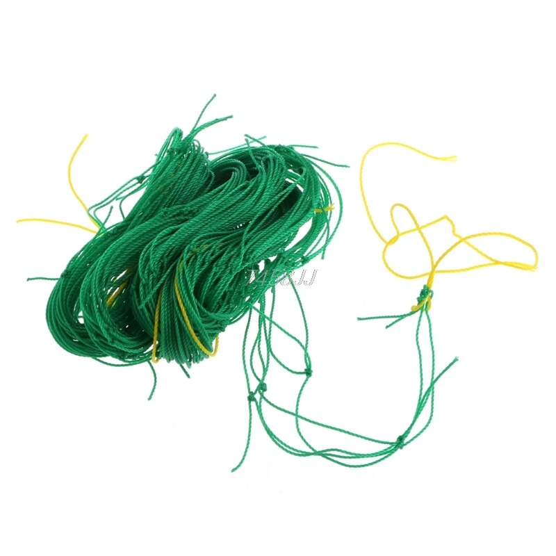 1.8 x 1.8m Nylon Trellis Netting Garden Green Support Climbing Bean Plant Nets Grow Fence