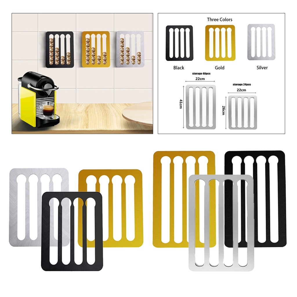 Modern Rotary Coffee Pods Holder Coffee Pods Capsule Storage Shelves Tray