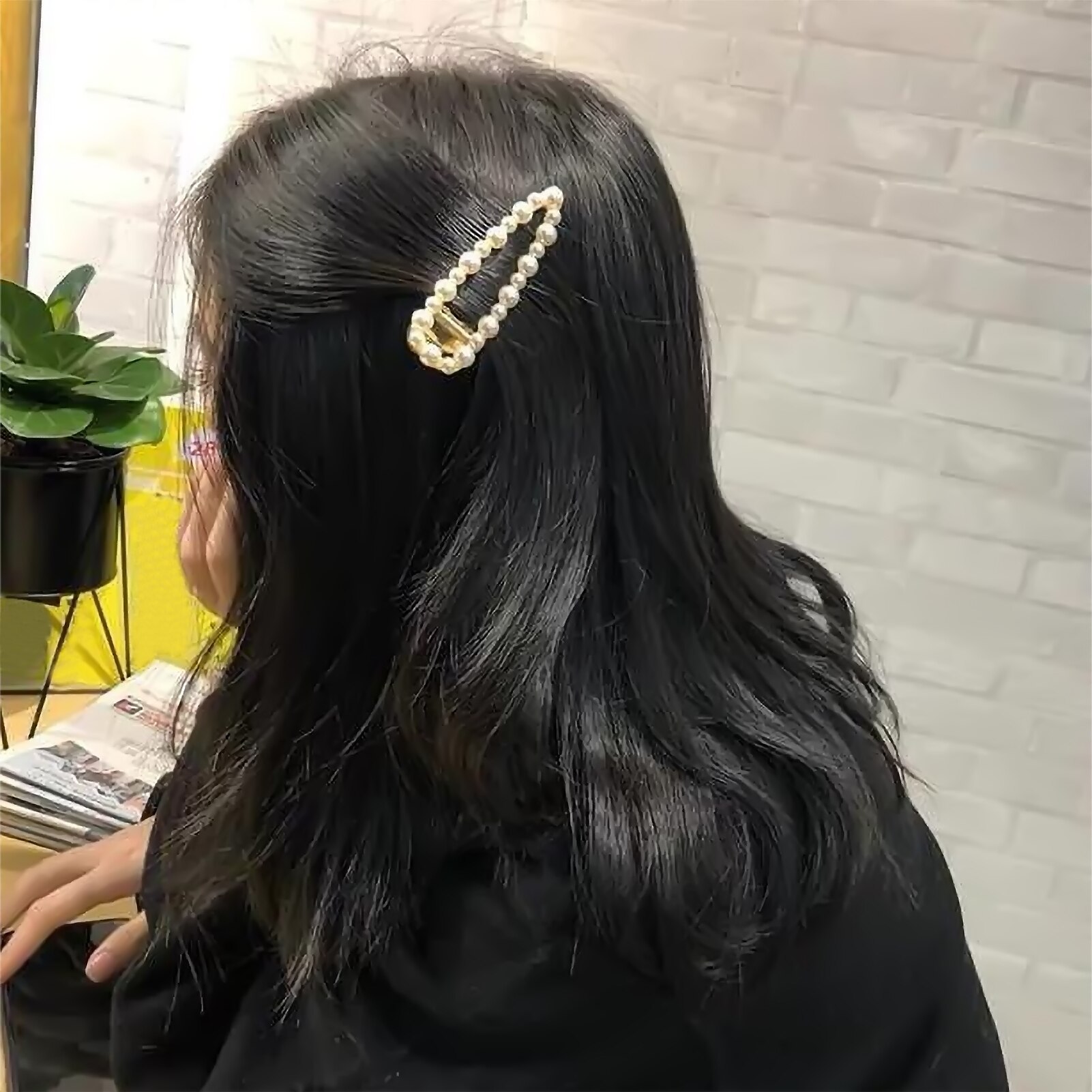 6 Pçs/set Pena Tesoura Pérola Hairpin Liga Nova Moda Elegante Jóias Artesanal Cabelo Styling Para Mulheres Acessórios Do Casamento