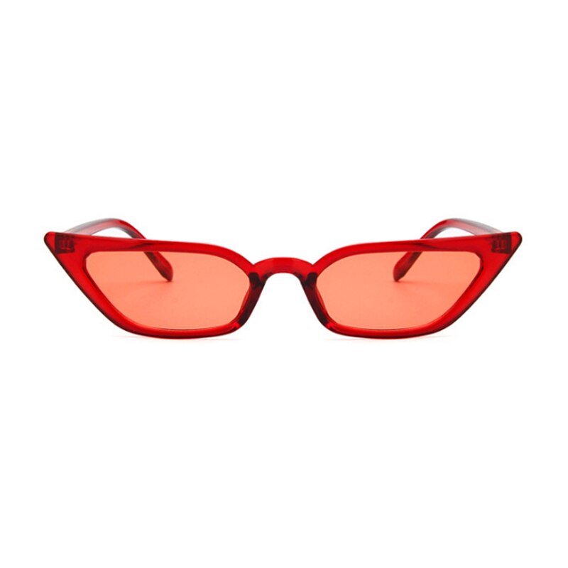 Gafas De Sol De Ojos De gato para mujer, anteojos De Sol femeninos De Color rosa De ojos De gato, Estilo Vintage, De Color negro, montura pequeña, transparentes