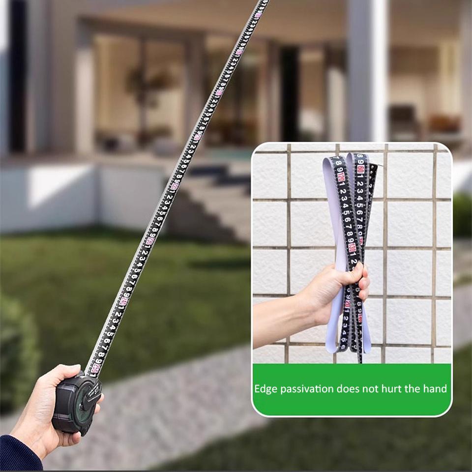 Cinta métrica de acero autoblocante de 3m/5m/7,5 m/10m, cinta métrica resistente al desgaste endurecida, cinta métrica a prueba de cortes de alta precisión