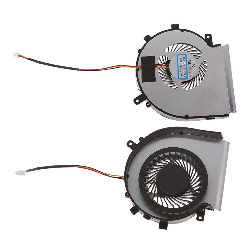 Enfriador de ordenador portátil, ventilador de refrigeración de reemplazo para MSI GE62 GE72 GL62 GL72 PE60 PE70, y