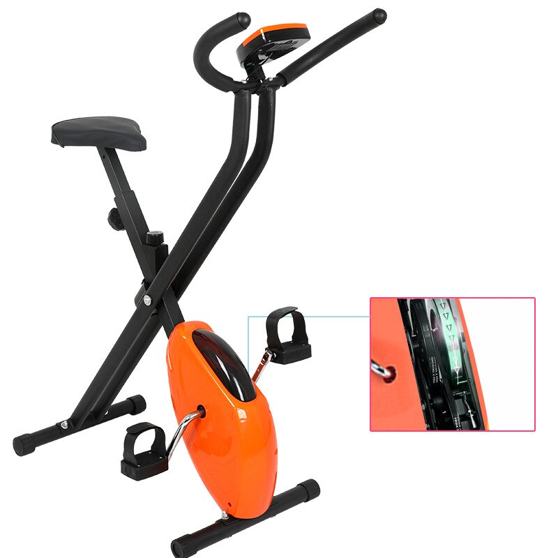 Foldable Exercise Bike Home Fitness Equipment Indoor Static Bicycles Exercise Bicycle Training Stationary Equipment