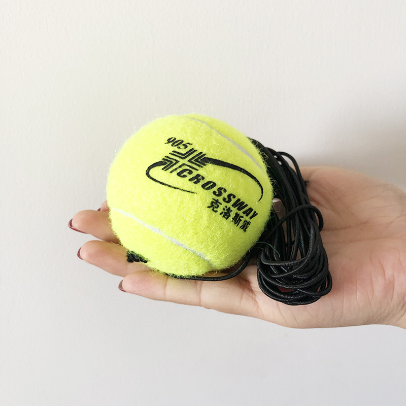 Heavy Duty Tennis Training Aids Werkzeug Partner Basis Elastische Seil 3 Bälle Praxis Selbst-Duty Rebound Tennis Trainer Sparring gerät