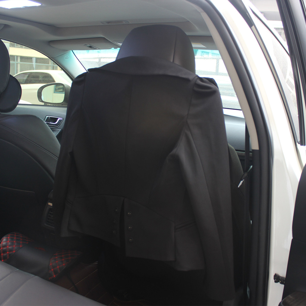Roestvrij Staal + Anti Slip Rubber + Metal Hoofdsteun Pijler Kleerhanger Frame Auto Styling Functionele Opslag Accessoires