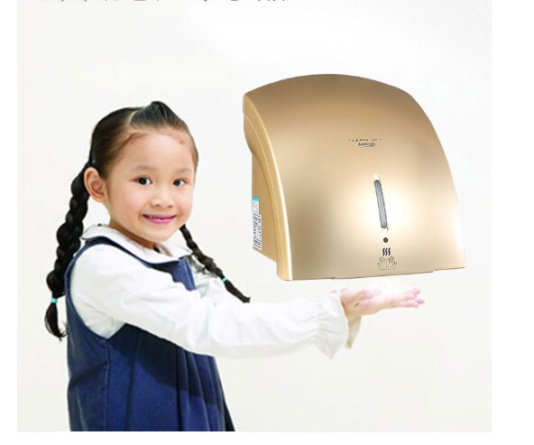 Automatic Hand dryer induction dryer commercial toilet hand dryer mobile smart and cold dual functions ABS material