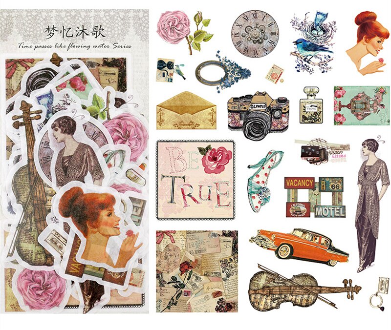 Papel De álbum De Recort Vintage Para Manualidad... – Grandado