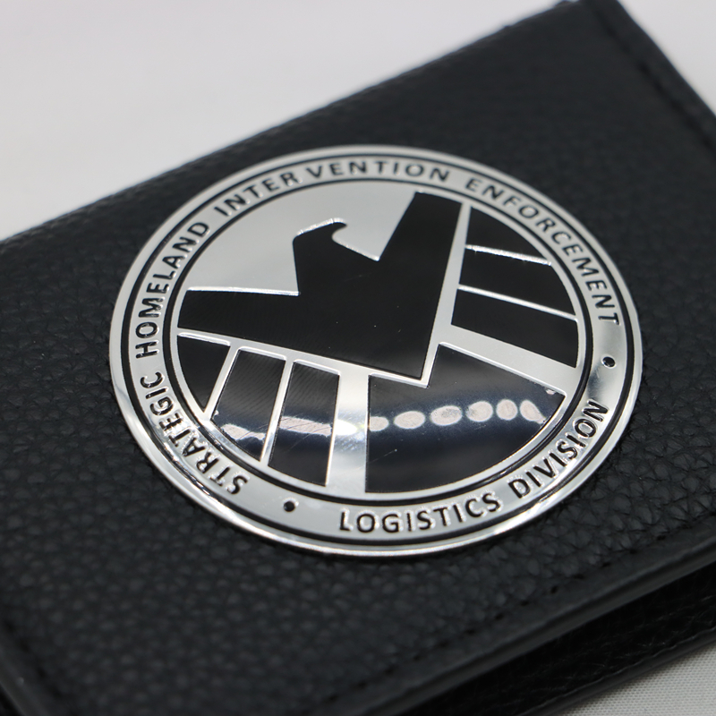 HYDRA Shield ID-kaart portemonnee houder met metalen badge TV-show rekwisieten Replica filmcollectibles