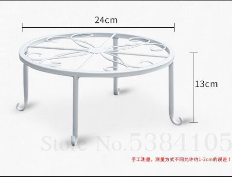 European Simple Wrought Iron Stool Flower Stand Balcony Living Room Bedroom Room Restaurant Showroom Potted Shelf Pot Rack