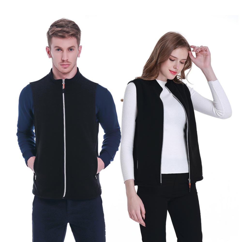 thumbnail image 2 of Smart Electric Heated Vest – 3 Temperature Settings, Black, Size M, Waterproof & Windproof 2 of 5
