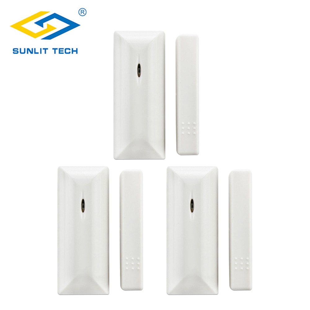 Wireless Door Window Open Sensor Alarm System MD-210R 433MHz/868MHz Smart Life Wifi Magnetic Switch Detector For ST-VGT ST-IIIB