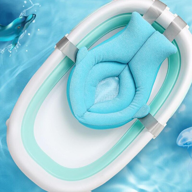 Baby Badmat Vis-Baby Badmat Pocket Schorsing Badmat Pasgeborenen Badmat