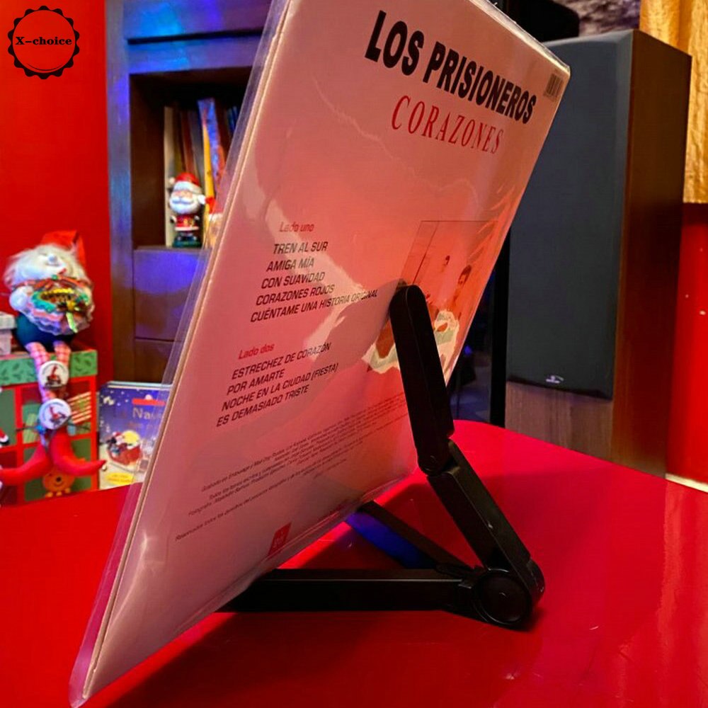 Skidproof Foldable Desgin Turntable Holder for Record Display / LP Record Vinyl Turntable Stand