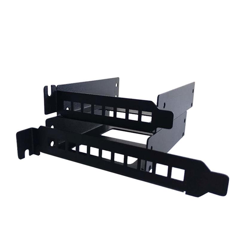 Metal PCI Slot 2.5inch IDE/SATA/SSD/HDD Rear Panel Mount Bracket 2.5" HDD Hard Drive Adapter Tray Caddy For PC Computer Mining