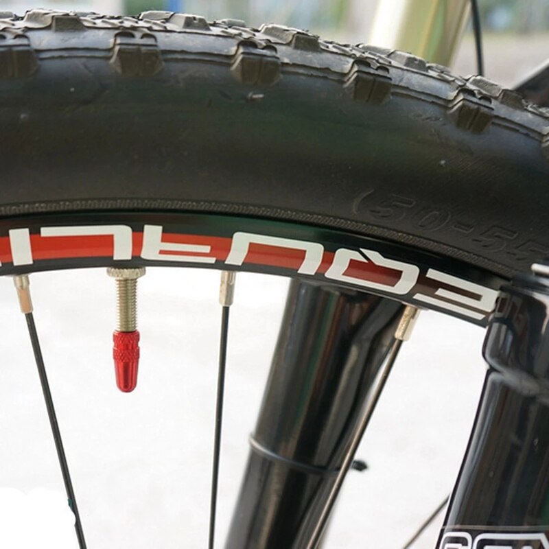 Pyörän venttiilin korkki mtb pyörän vanteen renkaan varsi ilmaventtiilin korkit polkupyörän presta alumiinipaineventtiilin korkit pölysuojat polkupyörän varusteet
