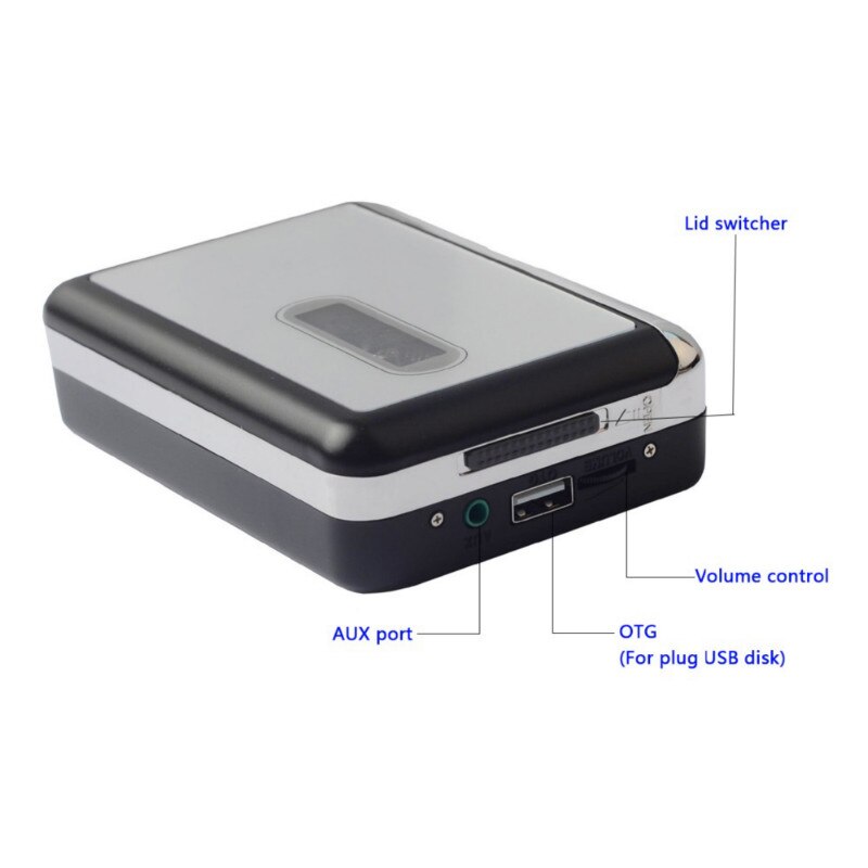 Cassette Speler Converter Capture Cassette Walkman Om MP3 Direct Opgenomen Converter MP3 Bestand Usb Flash Player Converter