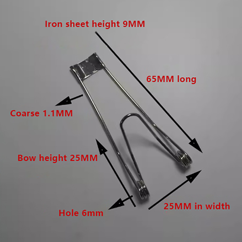 10pcs/lot Mounting Spring Clips Spring For Lamp Led Downlight Torsion Spring Spring Clips Lighting Accessories