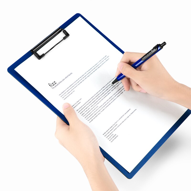 Fizz A4 Folder Record Board A5 Writing Board Pad Meeting Record Folder Office Supplies Stationery Writing Board Clip