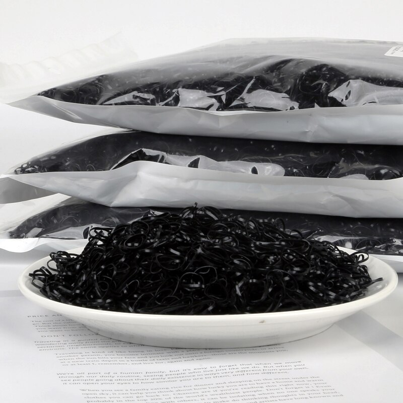 Popular 1 Set Ponytail Creator Plastic Loop Styling Tools Black Topsy Pony Topsy Tail Clip Hair Braid Maker Styling Tool: black 100pcs