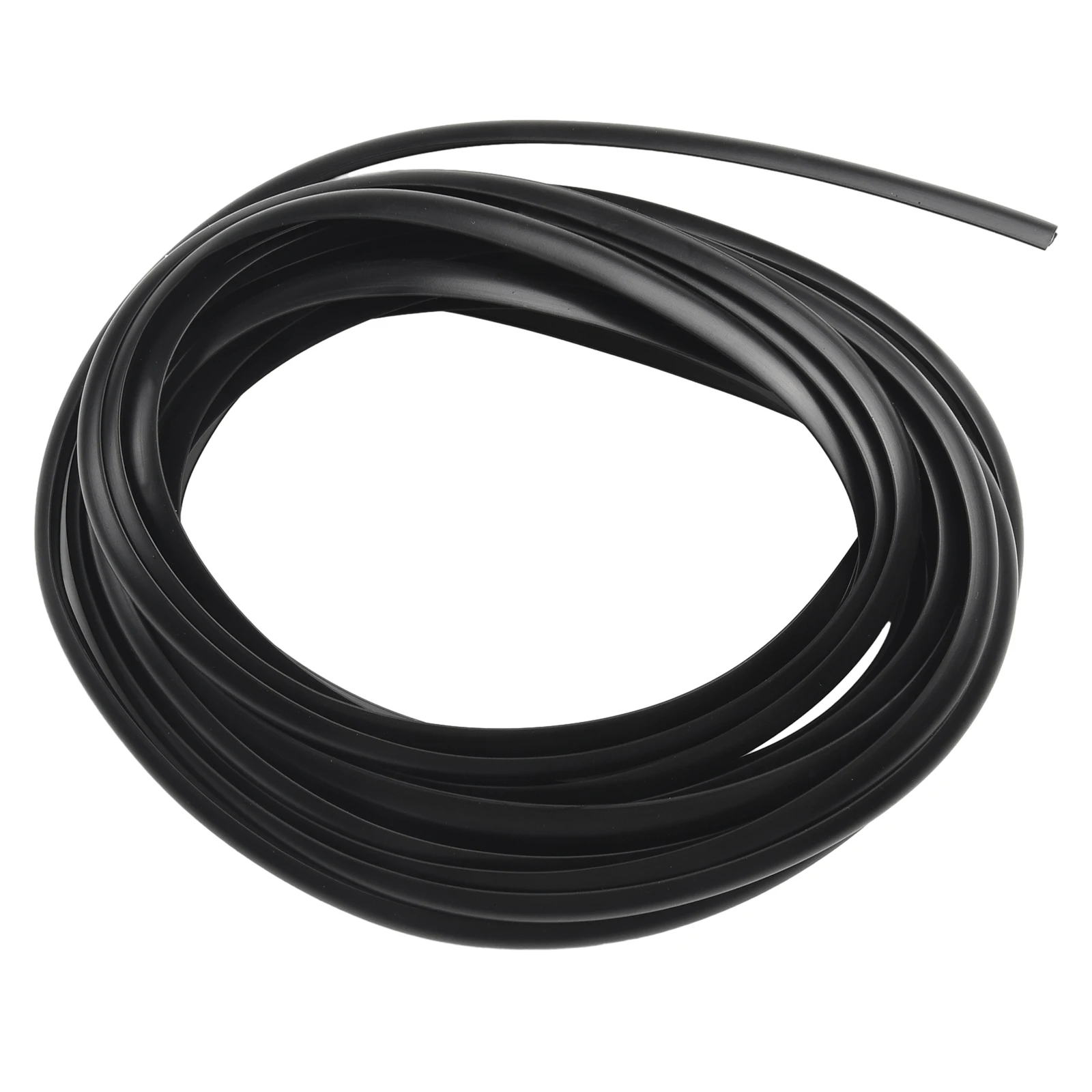 5m sorte biltætningslister skrå t-formet kantliste gummi stødabsorberende vandtæt lydisoleret epdm-gummi 8mm*10mm