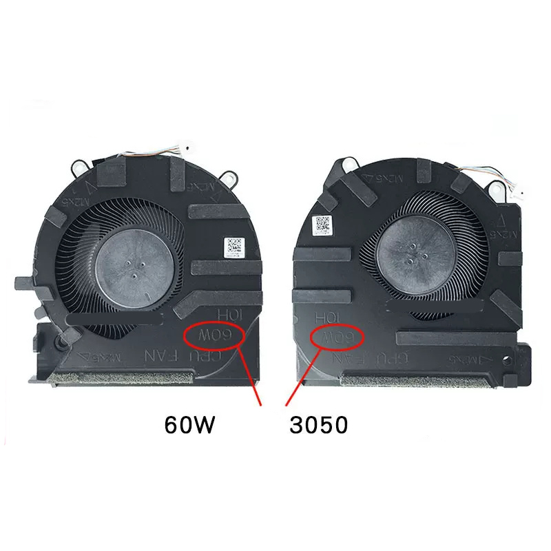 ventilador de refrigeración genuino para CPU de ordenador portátil GPU para HP Victus 7/8 16-D 16-E TPN-Q263 Q264 M75721 M75723 M7572