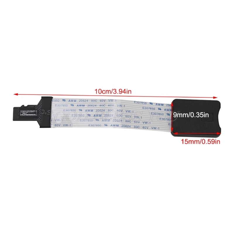 TF Männlichen Zu MicroSD Weibliche Kartenleser Verlängerung Adapter Kabel Für Telefon GPS TV
