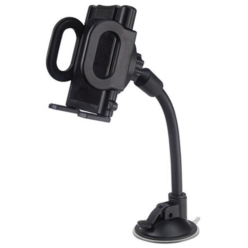 Car Phone Mount, Windshield Cell Phone Holder Universal Car Cradle Mount With Suction Cup One Press For Iphone X Se 7 Plu