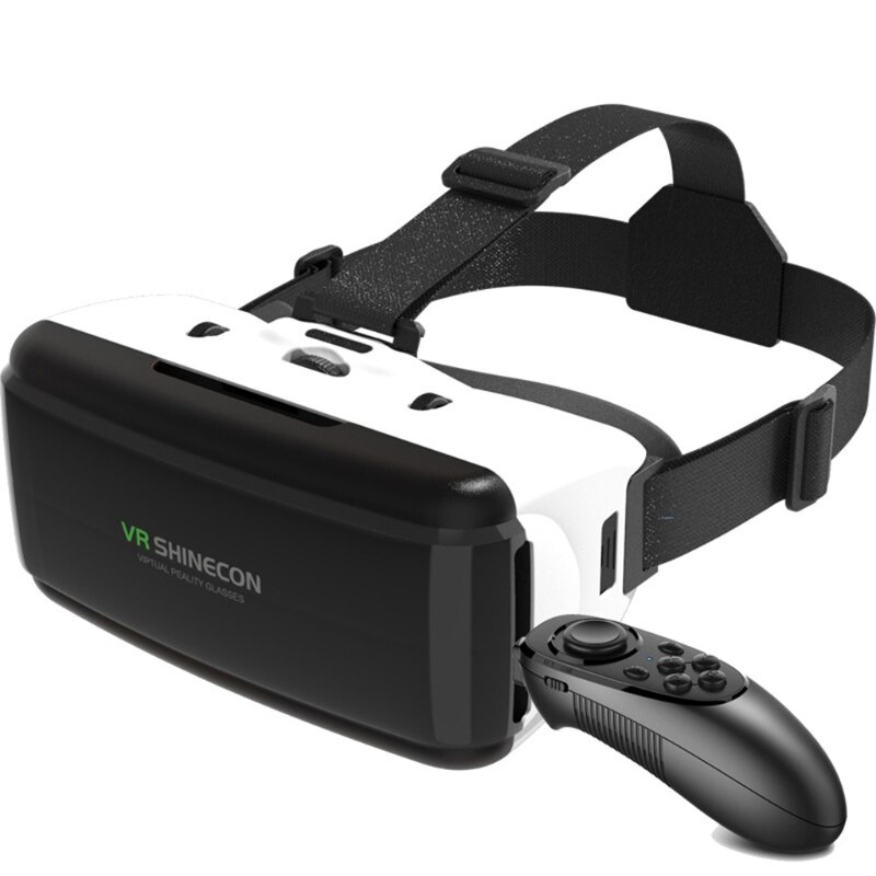 Mini VR originale realtà virtuale scatola di occhiali 3D Stereo VR -Google cartone Smartp cuffia casco per-ios-Smartphone Android, B: G52