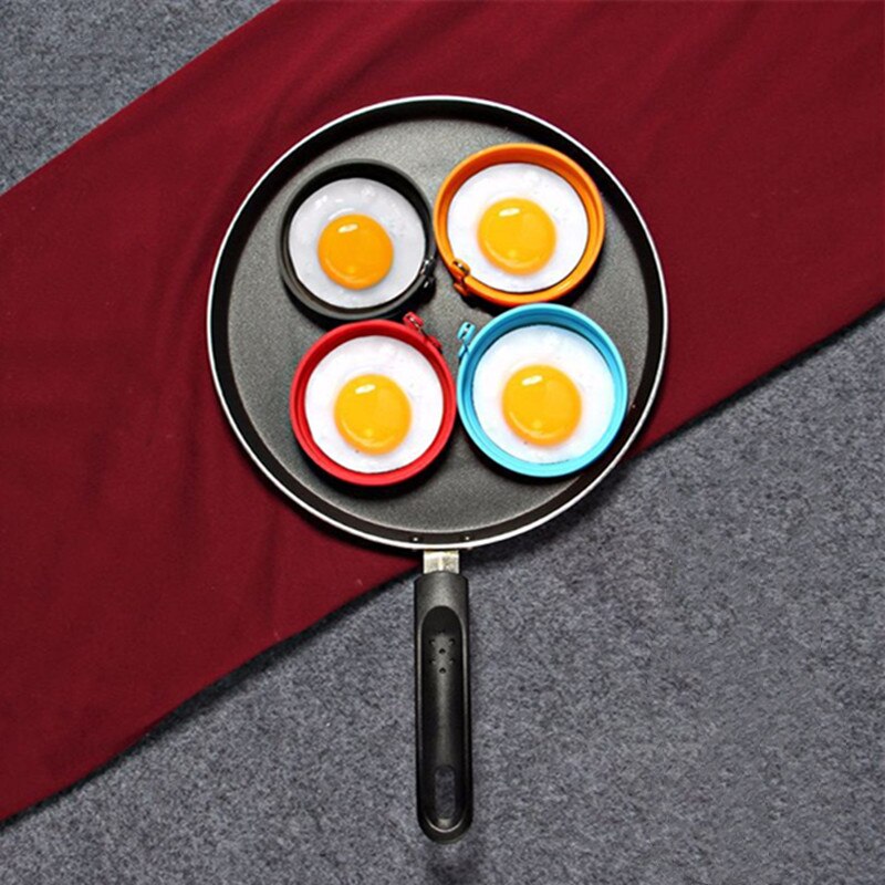 1 stk silikone pandekage skimmel flapcake bageværktøj omelet æg maker form til stegte æg køkken hjælpere til pandekager