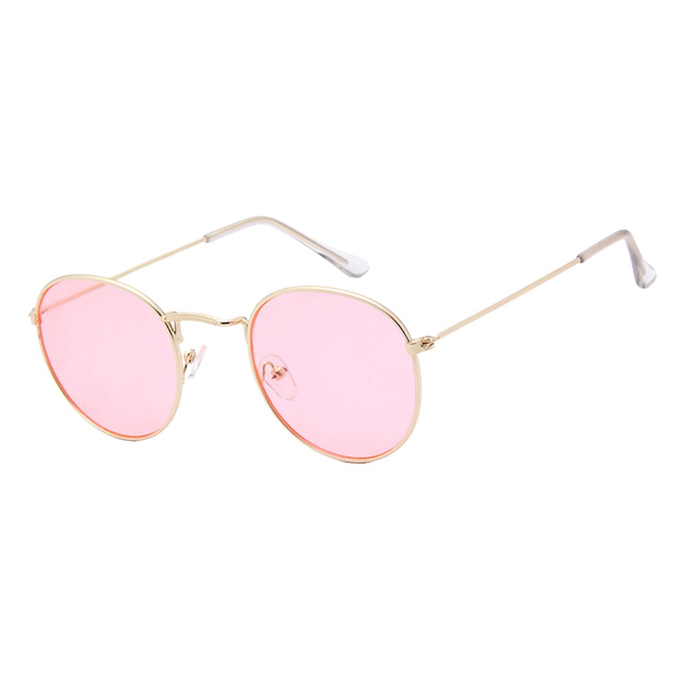 100% Polarizd Zonnebril Vrouwen/Mannen Ronde Motorcycle Zonnebril Drive Óculos De Sol Gafas: Oranje