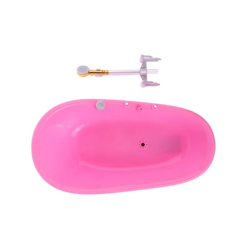 1/6 poppenhuisminiaturen elektrische badkuip meubels badkameraccessoires kinderen fantasie speelgoed  q6pd