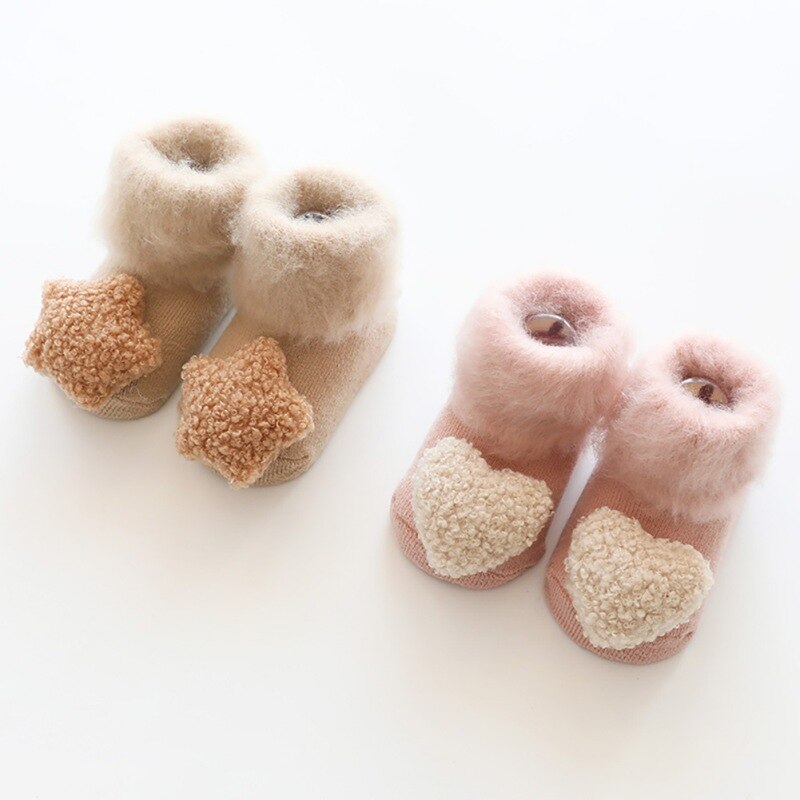 Newborn Floor Sock With Rubber Sole Baby Socks Baby Infant Anti Slip Girl Socks Wear Toddler Girl Shoes