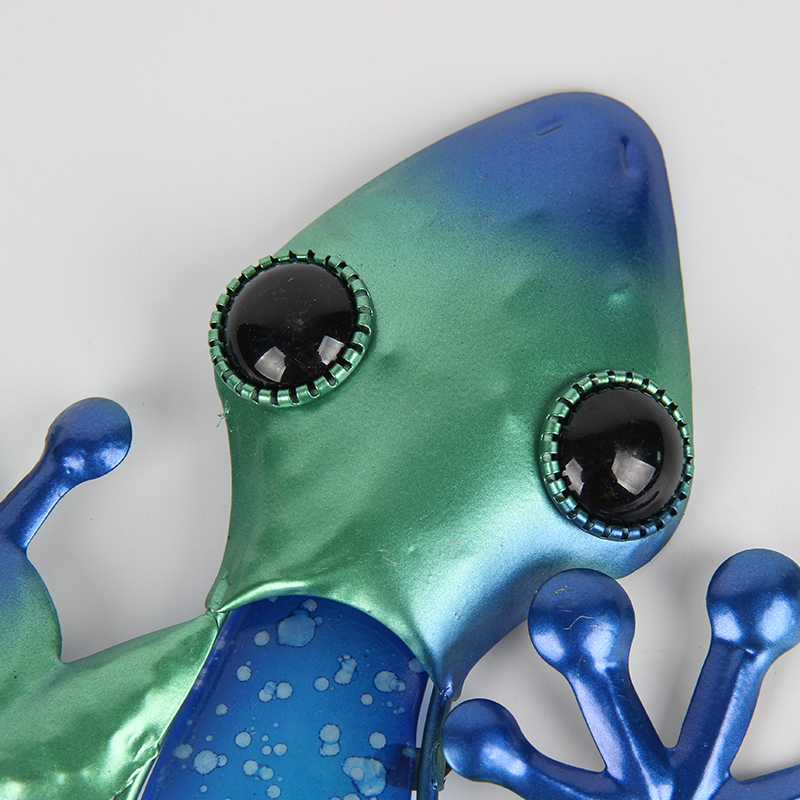 Gecko væg kunst til haven dekoration udendørs dyr statuer miniature tilbehør skulpturer til gården