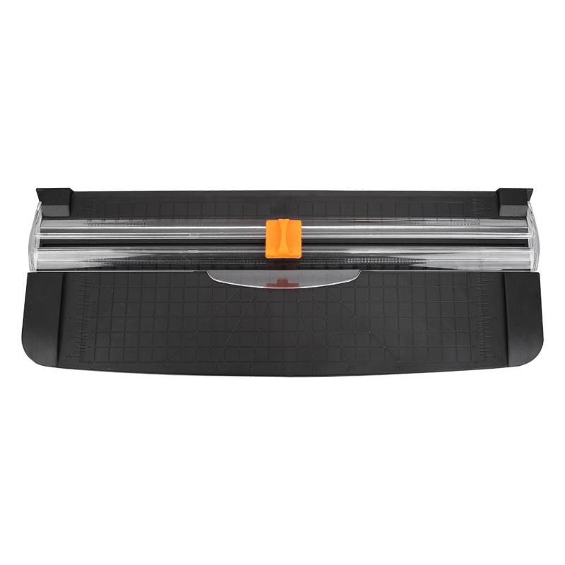Portable A4 Paper Trimmer Cutters Guillotine Ruler Paper Trimmers for Photo Office Paper Labels Cutting Plastic Paper Trimmer