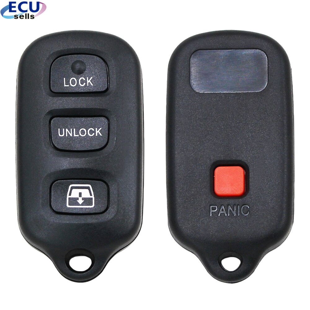 Replacement Keyless Entry Remote Key Shell Fit for Toyota Sequoia 4Runner Sequoia Matrix Key