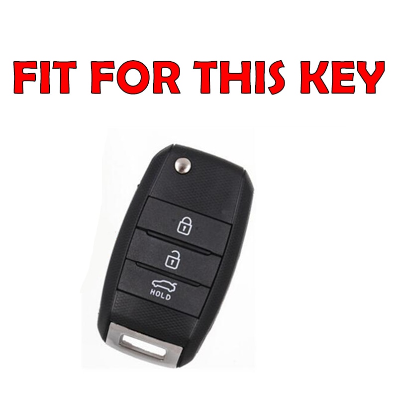 Tpu bil fjernbetjening nøgle fuld cover nøglering til kia  k2 k3 k4 k5 rio ql ceed sorento cerato sportage auto key protect shell cover